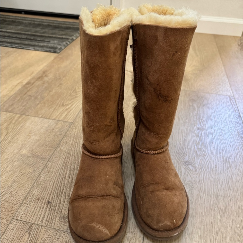 Ladies Chestnut Bailey Bow Tall - Size 5 - Picture 6 of 6